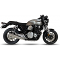 IXIL IXIL Slip On Exhaust (Right Muffler) - Ironhead Round Matt Inox | HH 6100 SS | ixil_HH_6100_SS | euronetbike-net
