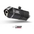 Mivv silencers Mivv Speed Edge Black Stainless Steel Exhaust | HD.003.LRB | mivv_HD003LRB | euronetbike-net