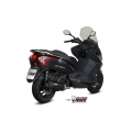 Mivv silencers Mivv Mover Black Painted Stainless Steel Exhaust | MV.KY.0002.LV | mivv_MVKY0002LV | euronetbike-net