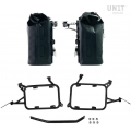 UnitGarage Unit Garage Two Khali side panniers in TPU 35L - 45L + Pair of aluminium plates with Inox Subframe R1200GS LC - R1250GS & ADV, Black Panniers + Black Frames | 2xUG002+AL0C+1927-Black-Panniers+Black-Frames | ug_2xUG002-AL0C-1927-Black-Panniers-Black-Frames | euronetbike-net