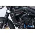Ilmberger Carbon Ilmberger Radiator Cover (left) Carbon - Triumph Street Triple 675 | ilm_WKL_009_TRSTR_K | euronetbike-net