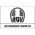 AGV AGV CROWN PAD STREETMODULAR GREY Size : XL | 2018500051009010 | agv_2018500051-009_XL | euronetbike-net
