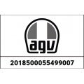 AGV AGV CROWN PAD PISTA GP RR GREY/YELLOW, Size : M | 2018500055499007 | agv_2018500055-499_M | euronetbike-net