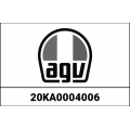 AGV AGV TOP VENT K5 S/K-5 JET/K-5 PEARL WHITE | 20KA0004006 | agv_20KA0004-006 | euronetbike-net