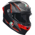 AGV AGV K6 S E2206 MPLK SLASHCUT BLACK/GREY/RED, Size : S | 2118395001014005 | agv_2118395001-014_S | euronetbike-net