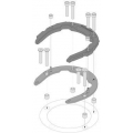 SW-Motech SW-Motech PRO tank ring. Black. BMW models. For tank with six screws. | TRT.00.787.12000/B | sw_TRT_00_787_12000B | euronetbike-net