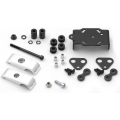 SW-Motech SW-MOTECH GPS mount with handlebar clamp For 1 1/4" (Ø 32 mm) handlebar. Damped. Silver. | GPS.00.308.10301/S | sw_GPS_00_308_10301S | euronetbike-net