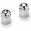 Harley-Davidson Harley-Davidson Bar & Shield Acorn Nut Valve Stem Caps, Chrome | 41148-98 | hd_41148-98 | euronetbike-net