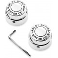 Harley-Davidson Harley-Davidson Motor Co. Front Axle Nut Cover Kit, Chrome | 43864-96 | hd_43864-96 | euronetbike-net