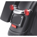Harley-Davidson Harley-Davidson Curved License Plate Frame, Gloss Black | 67900058 | hd_67900058 | euronetbike-net