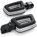 Harley-Davidson Harley-Davidson Empire Passenger Footpegs, Black Anodized Machine Cut | 50501832 | hd_50501832 | euronetbike-net