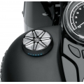 Harley-Davidson Harley-Davidson Chisel LED Fuel Gauge, Cut Back Black | 70900354 | hd_70900354 | euronetbike-net