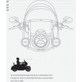 Harley-Davidson Harley-Davidson Detachables Wind Splitter Vented Windshield, Smoked | 57400176 | hd_57400176 | euronetbike-net