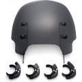 Harley-Davidson Harley-Davidson Quick-Release Compact Windshield, Smoked | 57400459 | hd_57400459 | euronetbike-net