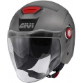 GIVI Parts Givi Jet helmet 12.5 SOLID COLOR Matte Titanium, Size 60/L | H125BG76860 | givi_H125BG76860 | euronetbike-net