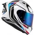 GIVI Parts Givi Full face helmet 50.8 MACH1 White/Black/Red, Size 61/XL | H508FMHWR61 | givi_H508FMHWR61 | euronetbike-net