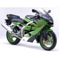 Powerbronze parts Powerbronze Standard Screens, BLUE for KAWASAKI ,ZX6-R, J1-J2 00-02 | 410-K119-008 | pb_410-K119-008 | euronetbike-net