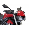 Powerbronze parts Powerbronze Light Screen, VIOLET for TRIUMPH ,STREET TRIPLE S, 17-19 (+110 MM ABOVE FAIRING) | 430-U265-014 | pb_430-U265-014 | euronetbike-net
