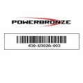 Powerbronze parts Powerbronze Light Screen DUCATI DIAVEL 1260 19-20 (390 MM HIGH)/SOLID BLACK | 430-U302A-003 | pb_430-U302A-003 | euronetbike-net