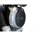 Powerbronze parts Powerbronze Headlight Protectors, FROSTED STEALTH GREY for HONDA ,CB650R, 19 (CUTOUT) | 440-H089Q-019 | pb_440-H089Q-019 | euronetbike-net