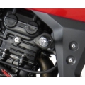 Powerbronze parts Powerbronze Badged Crash Post Set, GREEN for TRIUMPH ,TIGER 1050 SPORT, 13-19 | 513-T112-011 | pb_513-T112-011 | euronetbike-net