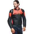 Dainese wear Dainese RACING 4 LEATHER JACKET PERF., BLACK/FLUO-RED | 201533849628008 | dai_201533849-628_44 | euronetbike-net