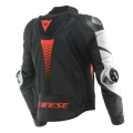 Dainese wear Dainese Super Speed 4 Leather Jacket Perf. Black-Matt/White/Fluo-Red | 201533871-23A | dai_201533871-23A_54 | euronetbike-net Dainese wear Dainese Super Speed 4 Leather Jacket Perf. Black-Matt/White/Fluo-Red | 201533871-23A | dai_201533871-23A_54 | euronetbike-net