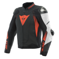 Dainese wear Dainese Super Speed 4 Leather Jacket Perf. Black-Matt/White/Fluo-Red | 201533871-23A | dai_201533871-23A_54 | euronetbike-net Dainese wear Dainese Super Speed 4 Leather Jacket Perf. Black-Matt/White/Fluo-Red | 201533871-23A | dai_201533871-23A_54 | euronetbike-net