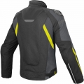 Dainese wear Dainese Jacket SUPER SPEED D-DRY black/dark-gull-grey/fluo-yellow Size: 48 | 201654579P76010 | dai_201654579-P76_48 | euronetbike-net