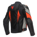 Dainese wear Dainese Super Rider 2 Absoluteshell Jacket Black/Dark-Gull-Gray/Fluo-Red | 201654630-85I | dai_201654630-85I_58 | euronetbike-net Dainese wear Dainese Super Rider 2 Absoluteshell Jacket Black/Dark-Gull-Gray/Fluo-Red | 201654630-85I | dai_201654630-85I_58 | euronetbike-net