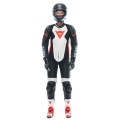 Dainese wear Dainese Grobnik Lady Leather 1Pc Suit Perf. Black/White/Fluo-Red | 202513484-N32 | dai_202513484-N32_46 | euronetbike-net