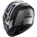 Shark Helmets Shark Full Face Helmet Spartan RS Carbon Shawn Mat Carbon Blue Silver | HE8156EDBS | sh_HE8156EDBSXXL | euronetbike-net