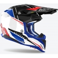 Airoh Airoh OFF-ROAD Helmet AVIATOR 3 PUSH, BLUE/RED GLOSS | AV3P55 / AI43A1399DPSC | airoh_AV3P55_M | euronetbike-net
