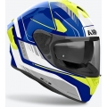 Airoh Airoh FULL FACE Helmet SPARK 2 CHRONO, BLUE/YELLOW GLOSS | SP2C18 / AI51A13SPACBC | airoh_SP2C18_XS | euronetbike-net