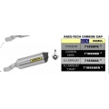 Arrow ARROW KAWASAKI ZX-6R 636'19 HOMOLOGATED RACE TECH ALUMINIUM SILENCER WITH CARBON END CAP WITH WELDED LINK PIPE | 71898AK | arr_71898AK | euronetbike-net
