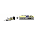 Arrow ARROW KAWASAKI ZX-6R 636'19 HOMOLOGATED X-KONE NICHROM SILENCER WITH CARBON END CAP AND WELDED LINK PIPE | 71898XKI | arr_71898XKI | euronetbike-net