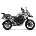 Arrow Arrow Indy-Race Evo Homologated Slip-On Aluminium Carbon Fibre End Cap | 72644AK | arr_72644AK | euronetbike-net