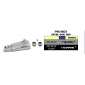 Arrow ARROW DUCATI SCRAMBLER 110 '18 HOMOLOGATED NICHROM DARK RH+LH PRO RACE SILENCERS WITH WELDED LINK PIPE FOR ORIGINAL COLL. | 71884PRN | arr_71884PRN | euronetbike-net