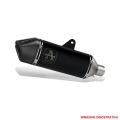 Arrow Arrow Veloce Racing Slip-On Dark Aluminium With Carbon Fibre Cover | 72004VAN | arr_72004VAN | euronetbike-net