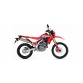 Arrow ARROW HONDA CRF 250 '17 HOMOLOGATED TITANIUM THUNDER SILENCER WITH CARBON END CAP FOR ARROW LINK PIPES | 72528PK | arr_72528PK | euronetbike-net