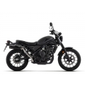 Arrow Arrow Rebel Omologated Slip-On Nichrom Dark Dark Aluminium End Cap | 74513RBN | arr_74513RBN | euronetbike-net