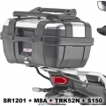 GIVI Parts GIVI Topcase carrier for monokey or monolock case - without plate - for Honda XL 750 Transalp (23) | SR1201 | givi_SR1201 | euronetbike-net