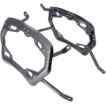 SW-Motech SW Motech PRO side carrier. Black. Tiger 1200 Rally Pro/GT/GT Pro (22-). | KFT.11.905.30002/B | sw_KFT_11_905_30002B | euronetbike-net