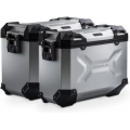 SW-Motech SW Motech TRAX ADV aluminium case system. Silver. 45/37L. Triumph Tiger 900/GT/Rally/Pro. | KFT.11.953.70002/S | sw_KFT_11_953_70002S | euronetbike-net