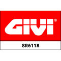 GIVI Parts GIVI Topcase carrier for monokey or monolock case for Kymco CV3 550 (22-23) | SR6118 | givi_SR6118 | euronetbike-net