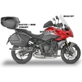 GIVI Parts GIVI V58 Maxia 5 Monokey Topcase - black - with transparent reflector | V58NNTB | givi_V58NNTB | euronetbike-net