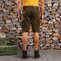 Genuine Apparel ROYAL ENFIELD Core Solid Cargo Shorts - Khaki | re_RLASRS230637 | euronetbike-net