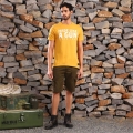 Genuine Apparel ROYAL ENFIELD Core Solid Cargo Shorts - Khaki | re_RLASRS230642 | euronetbike-net