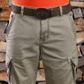 Genuine Apparel ROYAL ENFIELD Core Solid Cargo Shorts - Olive | re_RLASRS230650 | euronetbike-net