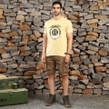 Genuine Apparel ROYAL ENFIELD Camo Cargo Shorts - Khaki Camo | re_RLASRS230661 | euronetbike-net